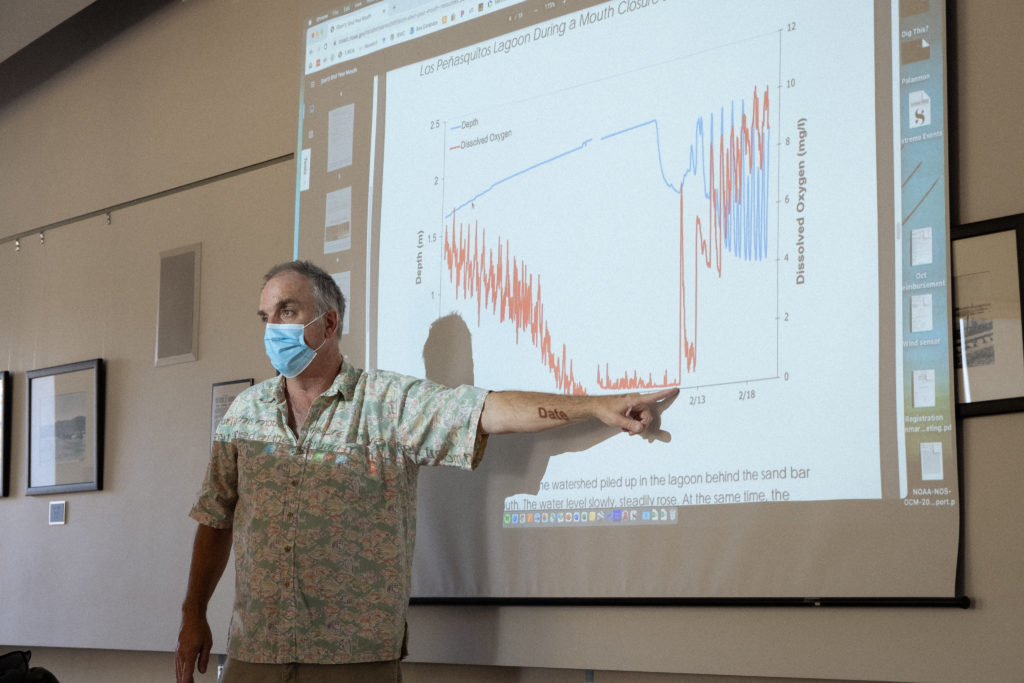Local San Diego middle and high school teachers attend the (TOTE) Teachers On The Estuary, a teacher training program that explores Authentic Data Literacy and brings coastal research into the classroom.