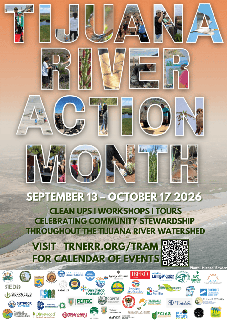 Tijuana River Action Month runs September 13 to October 17, 2026